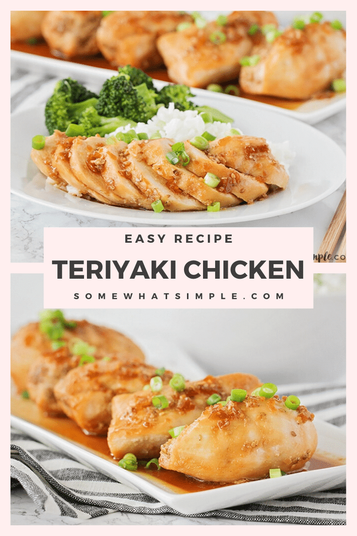 Teriyaki Chicken Recipe (Oven & Crock Pot) | Somewhat Simple