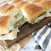 philly cheese steak sliders dinner recipe