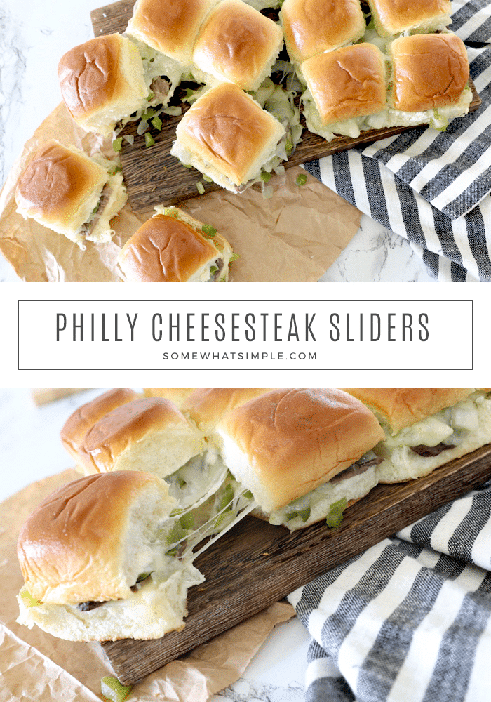how to make easy Philly Cheesesteak sliders without mayo
