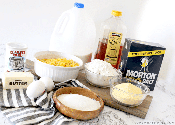 homemade cornbread ingredients