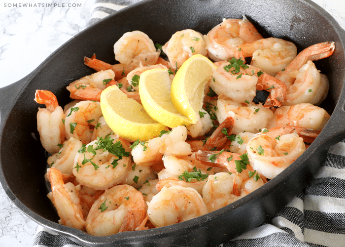 Lemon Garlic Butter Shrimp