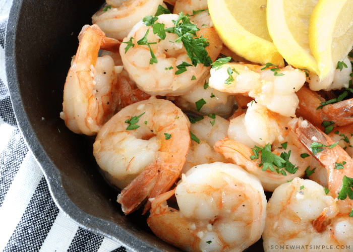 lemon garlic butter shrimp