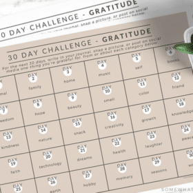 30 Day Gratitude Challenge