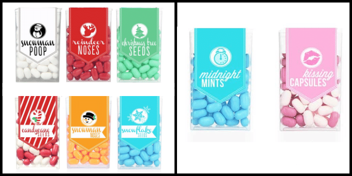 Tic Tac Labels - 80 Designs - from Somewhat Simple .com