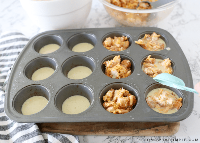 building buffalo chicken cupcakes