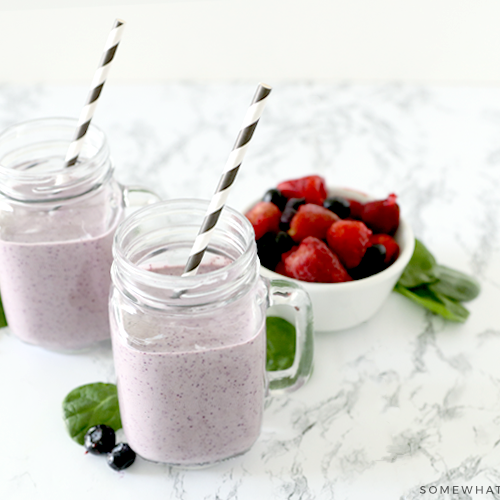 Healthy Breakfast Smoothies (Healthy Recipe) - Somewhat Simple