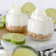 finished key lime parfaits