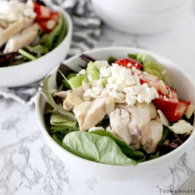 strawberry and chicken salad