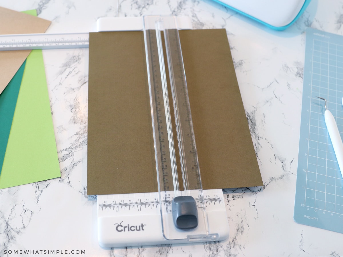 cutting cardstock to fit cricut machine