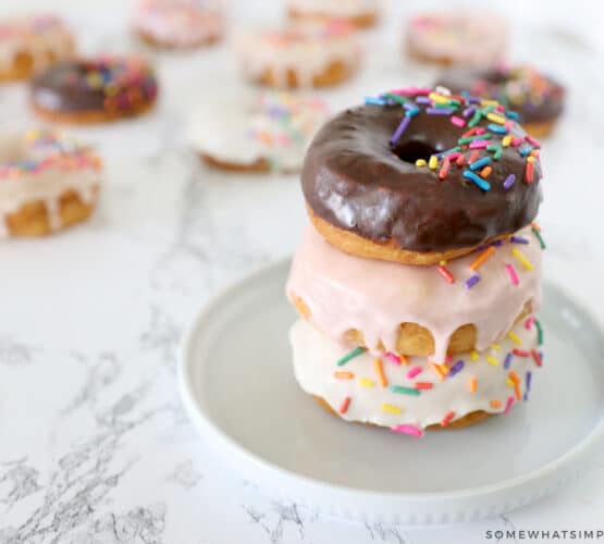 easy donuts made with biscuit dough