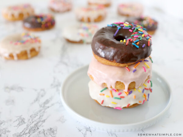 easy donuts made with biscuit dough