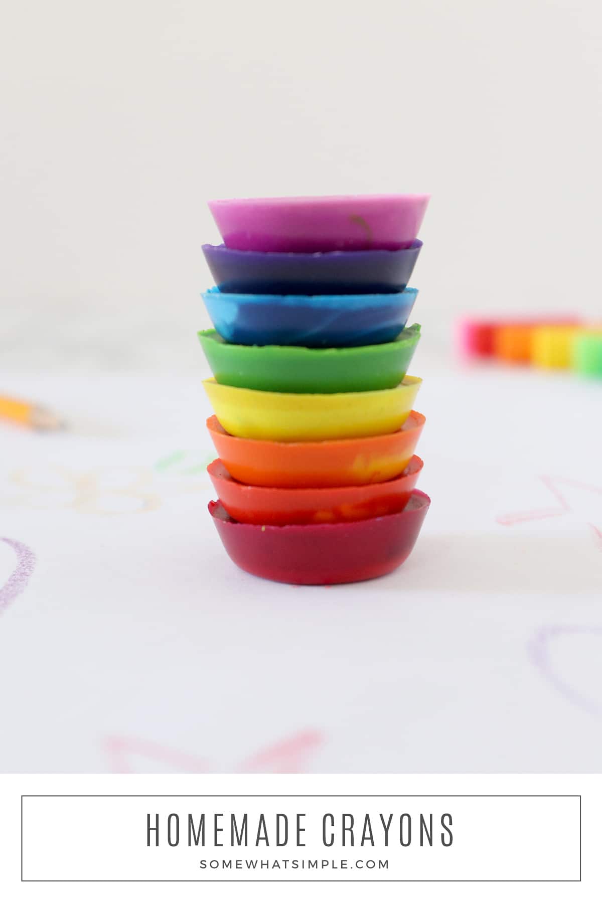 Easy DIY party favors: Fun Shape Crayons from Silicone Molds