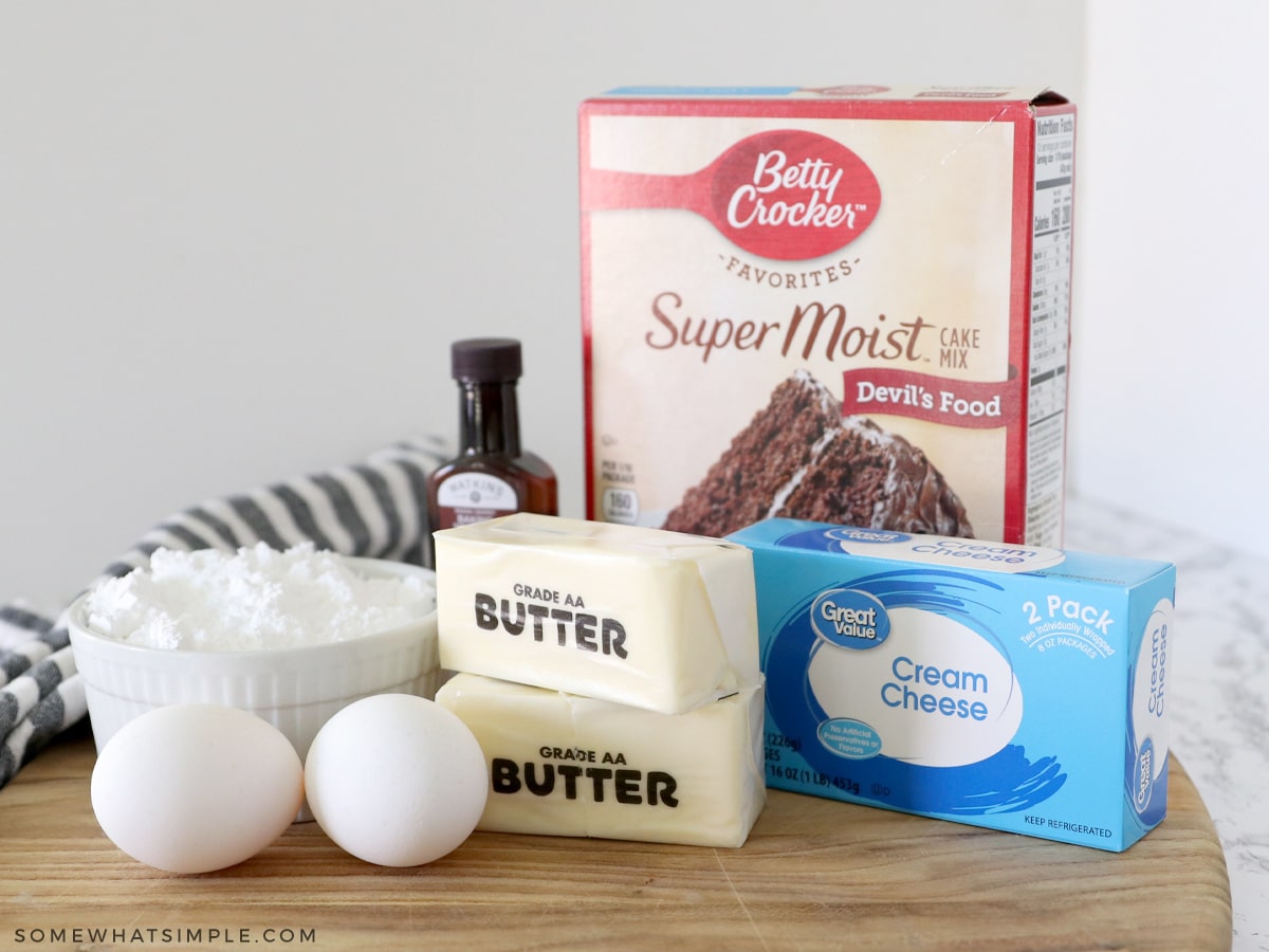 ingredients for homemade oreos