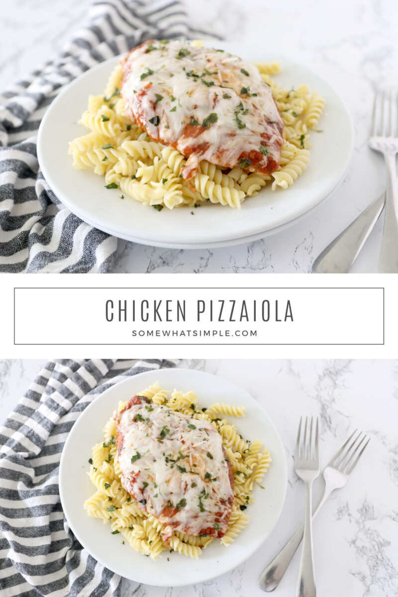 long image of chicken pizzaiola