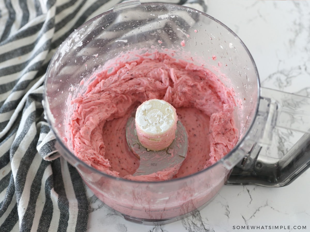 cranberry butter in a food processor