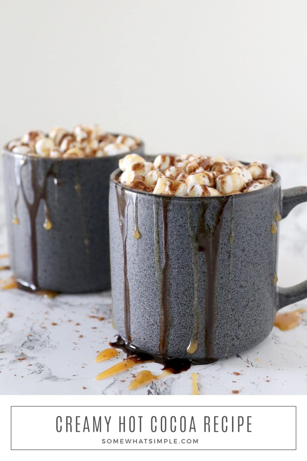 The Best Creamy Hot Chocolate Recipe from Somewhat Simple