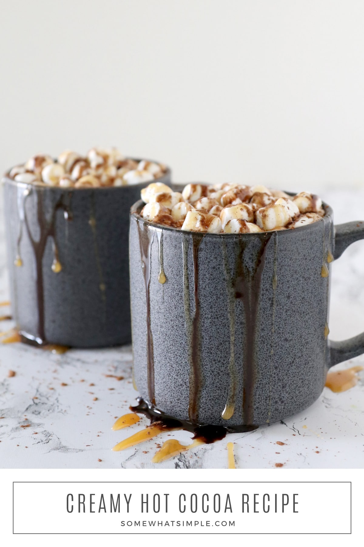We’ve done the taste-testing and tinkering and we’ve discovered a hot chocolate recipe that tastes amazing and is so easy to make! Learn how to make this creamy hot chocolate in five easy steps. via @somewhatsimple