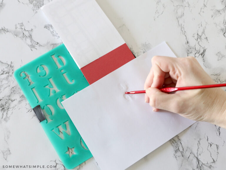 How to Emboss (No tools needed!) Somewhat Simple