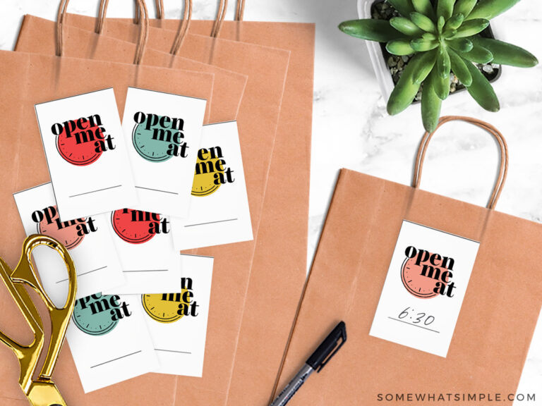 NYE Party Printables - Somewhat Simple