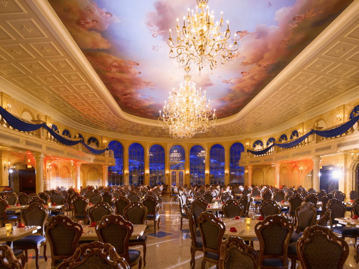 empty be our guest restaurant at disneys magic kingdom