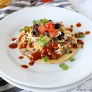 building the perfect tostada