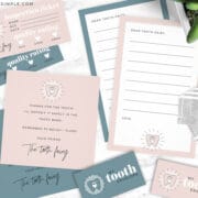 printable tooth fairy notes on a white background