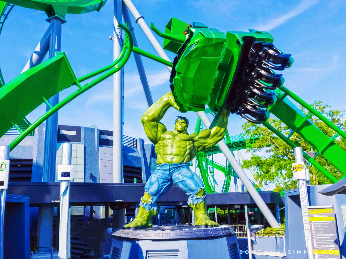 Incredible Hulk ride