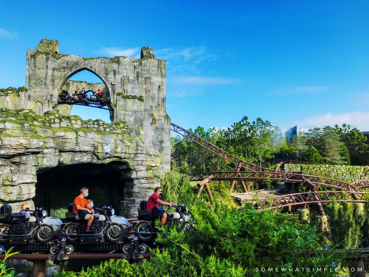 hagrids ride at universal studios