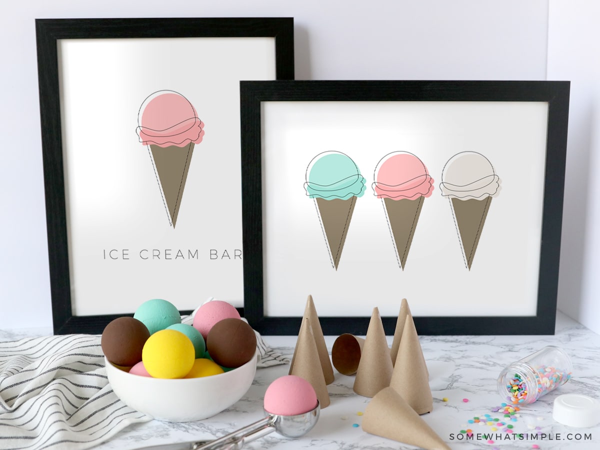 Ice cream scoop printable  Kids crafts free, Crafts for kids, Craft free