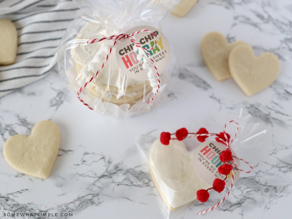 close up of cute cookie gift ideas