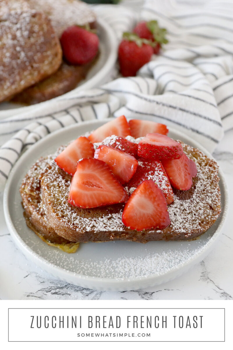 long image of Zucchini Bread French Toast