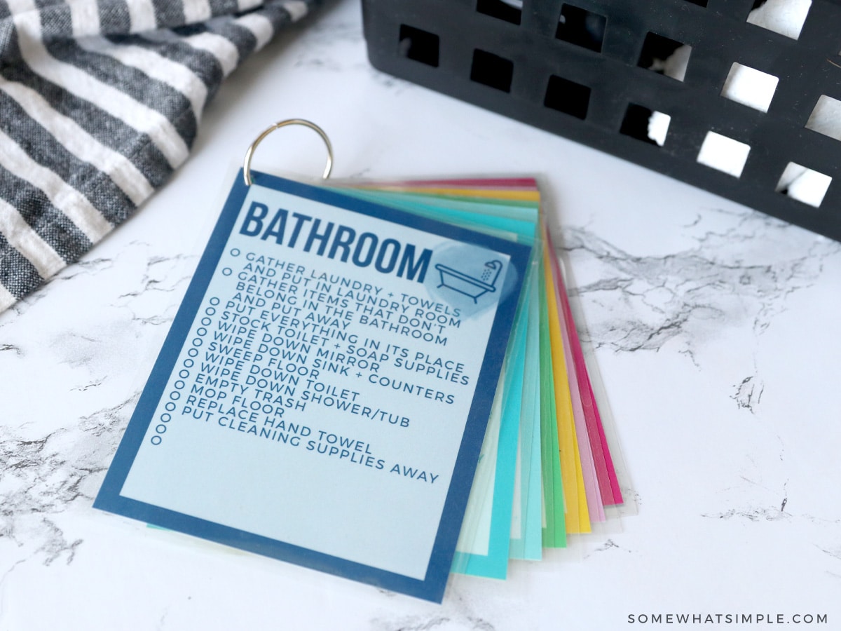 How to Create a Bathroom Cleaning Kit for Kids - The Incremental Mama