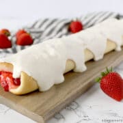 braided strawberry cream cheese bread