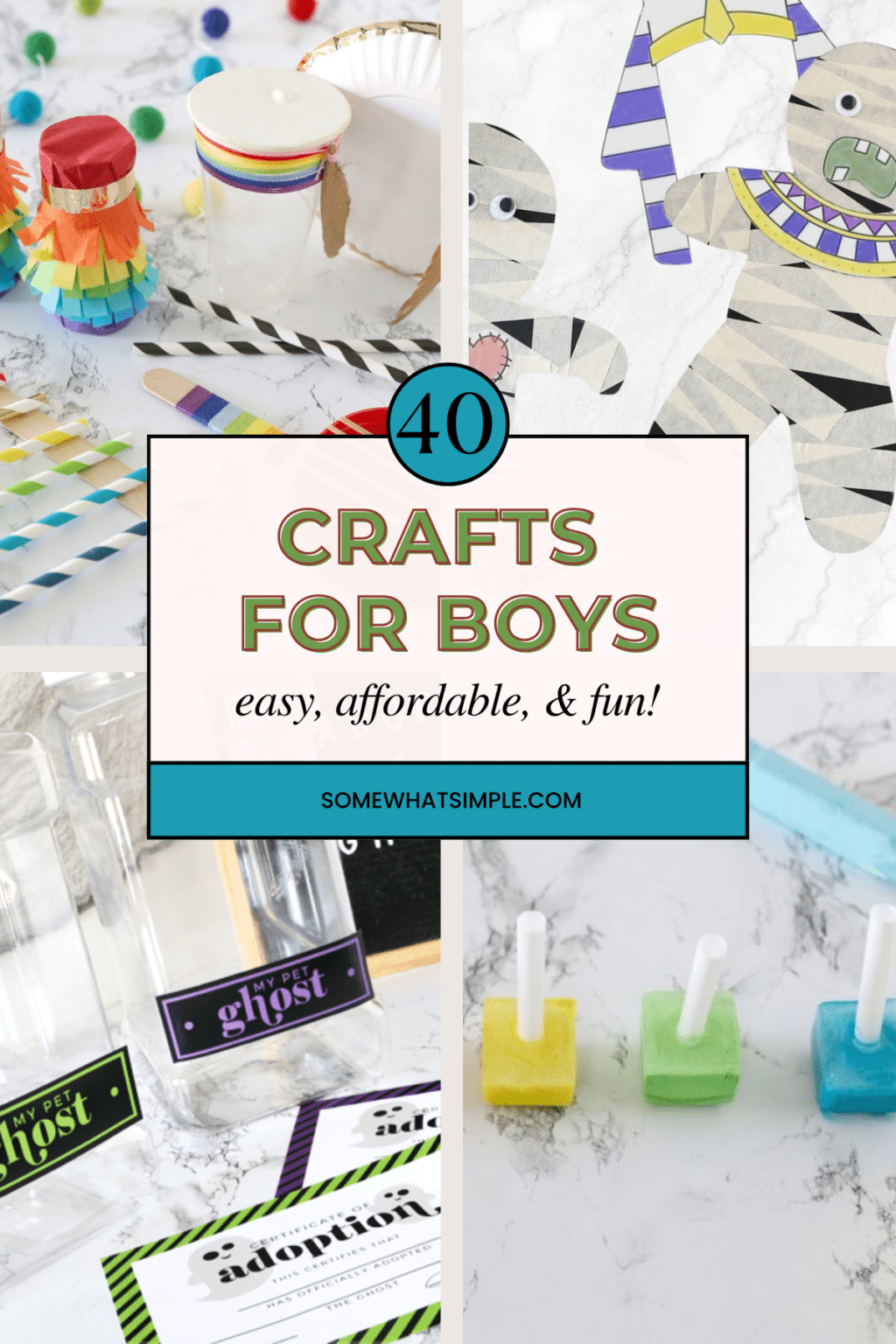 40 Easy Crafts for Boys