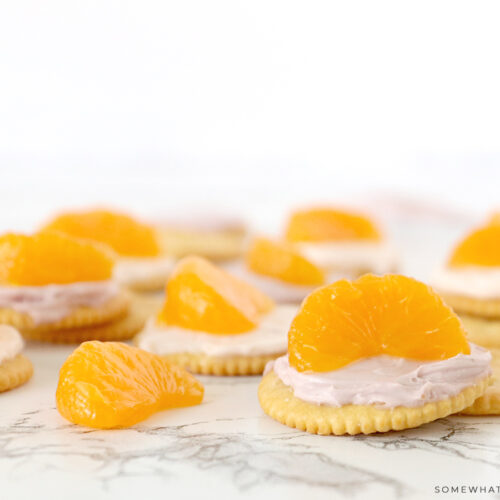 Easy Cream Cheese Cracker Snacks from Somewhat Simple