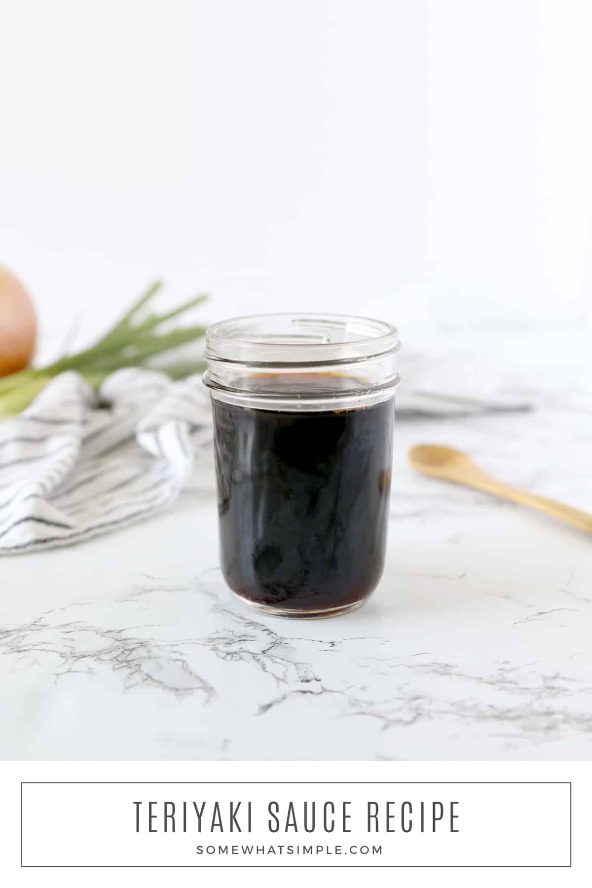 Make your very own homemade teriyaki sauce at home with this easy recipe. It's made with just 5 simple ingredients and can be ready in just minutes! via @somewhatsimple