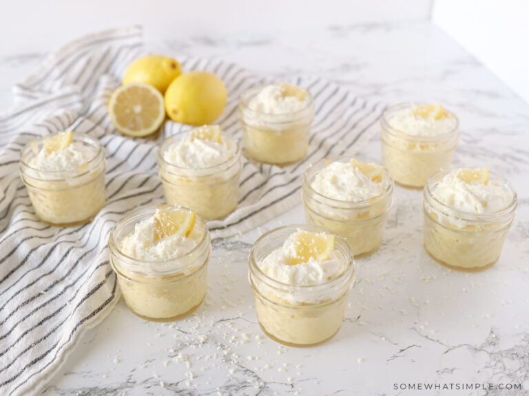 Easy Lemon Souffle from Somewhat Simple