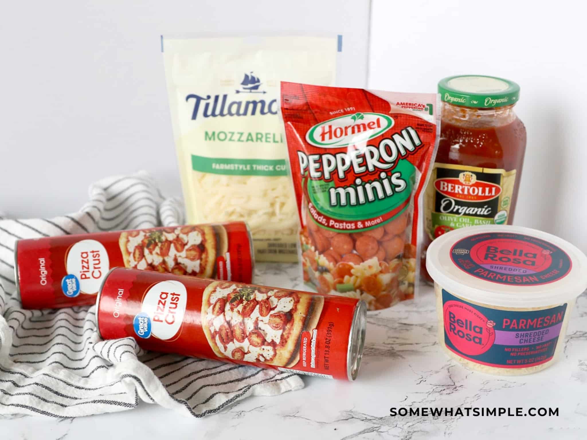 ingredients used to make pizza cupcakes