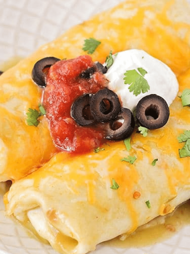 Easy Green Chili Chicken Enchiladas Somewhat Simple