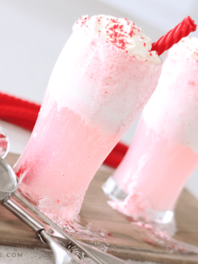 Cupid Float Valentine’s Day Drink