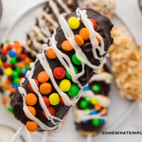 closeup final product of Chocolate Covered Twinkies