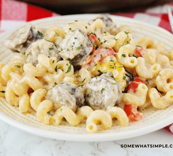 finished product of Cajun Cream Sauce