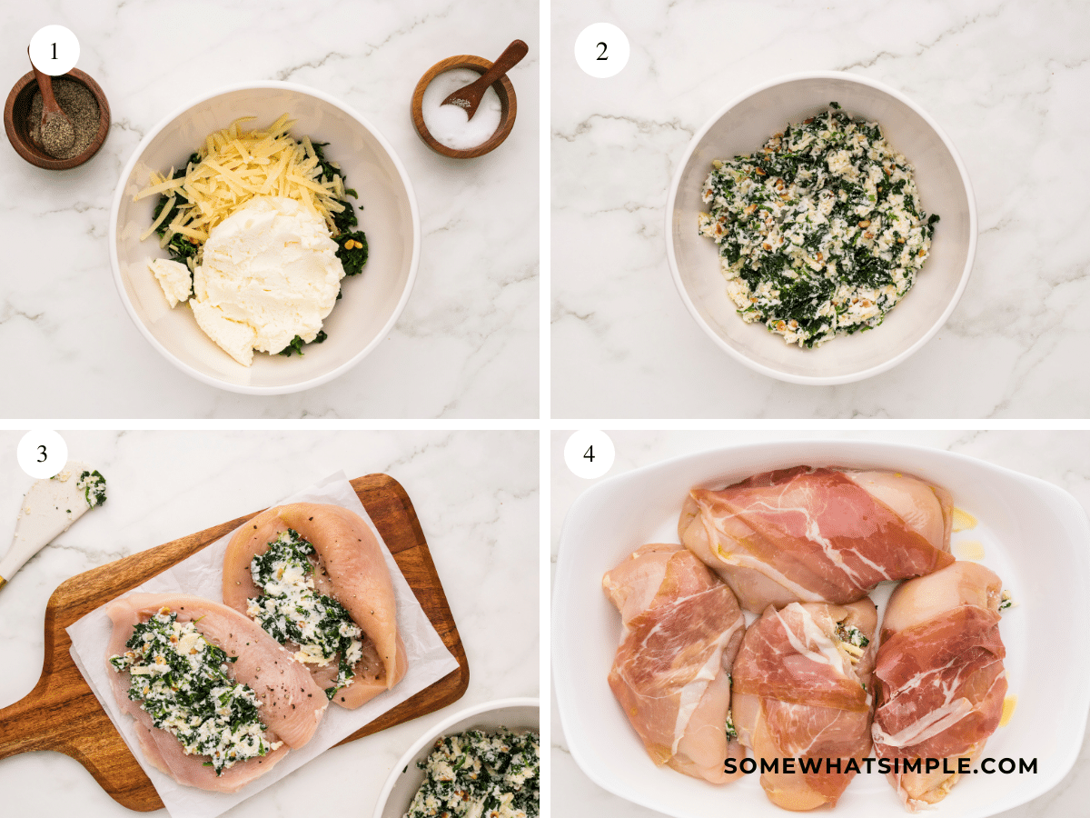 instructions for Florentine Chicken