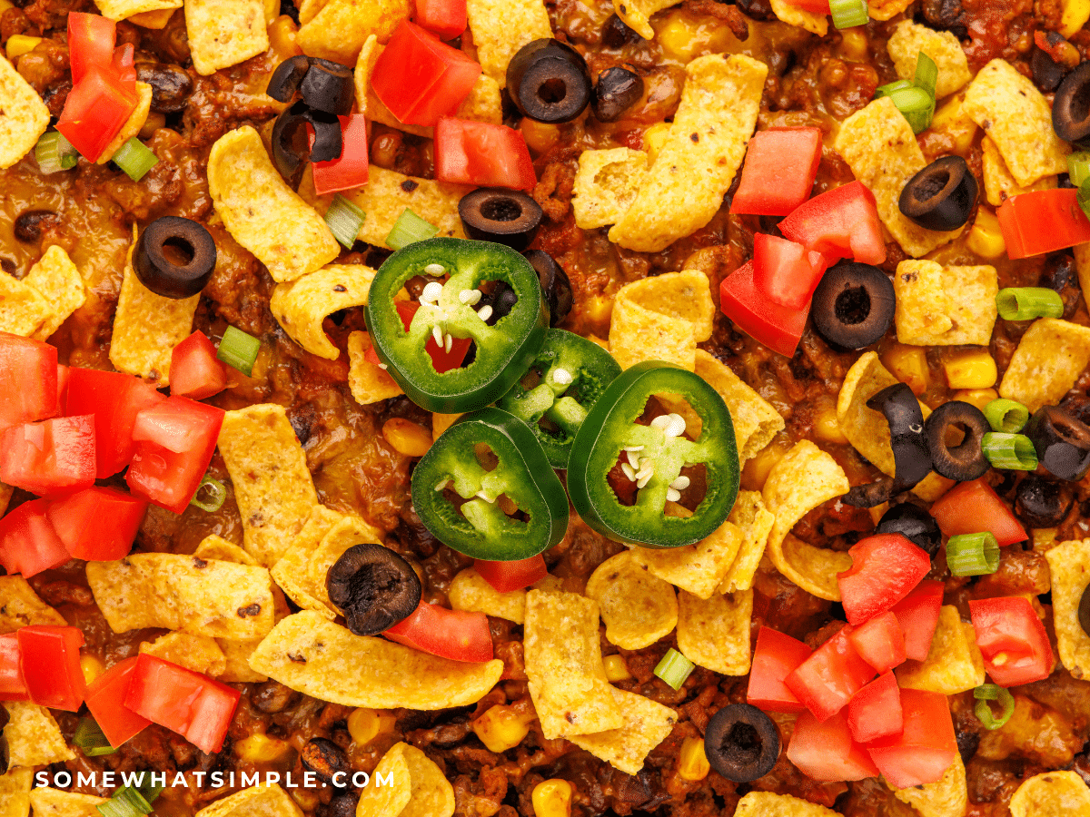 close up of Frito Pie