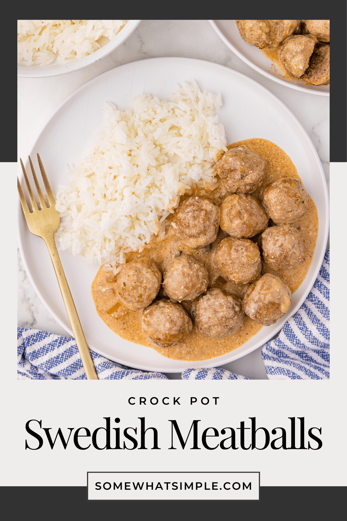 Swedish Meatballs are a classic, cozy dish that never fails to satisfy. With this easy slow cooker recipe, you can have a restaurant-quality meal with minimal effort! via @somewhatsimple