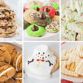 collage of Christmas Cookies